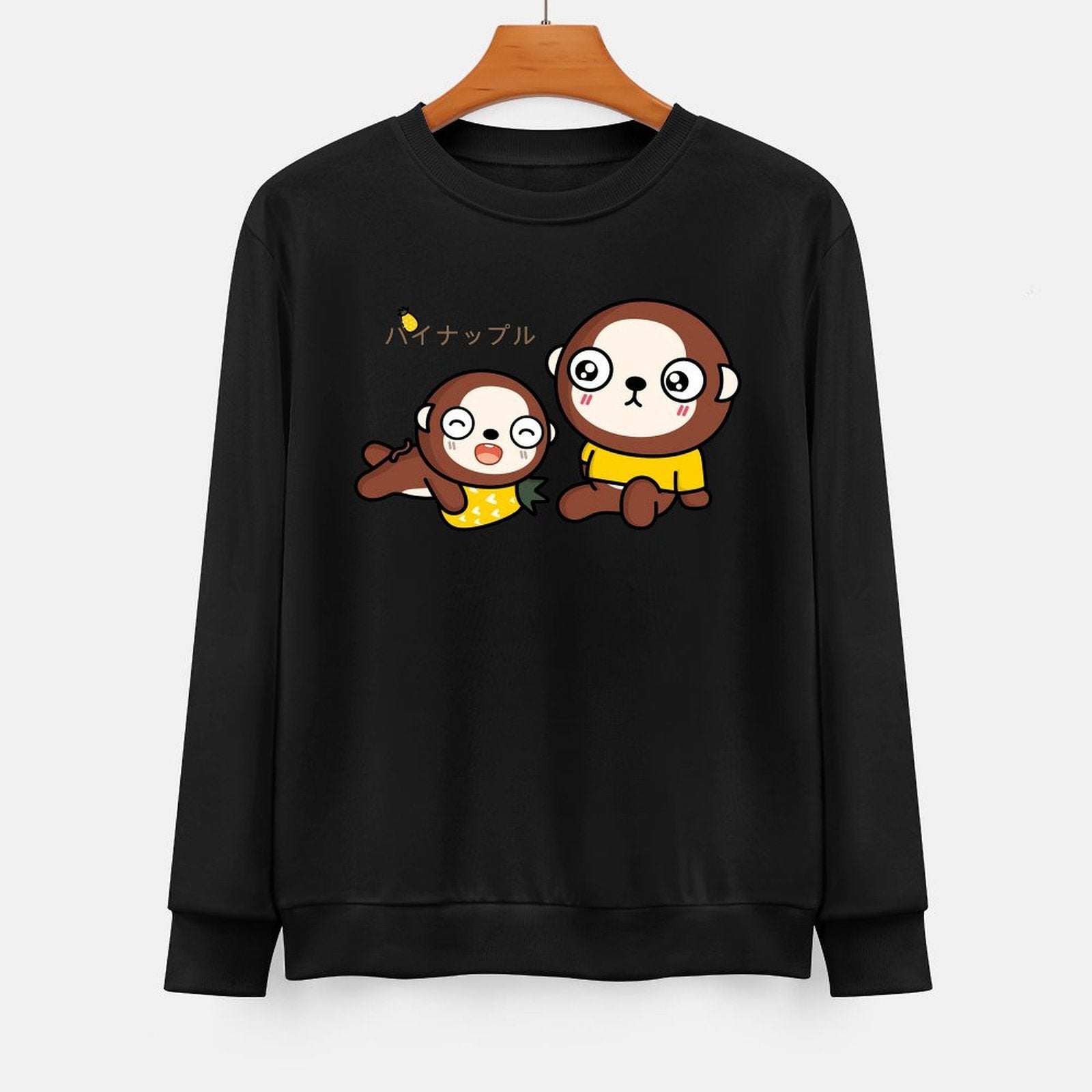 Front Patterned Long Sleeve TopComfortLine SmoothWear